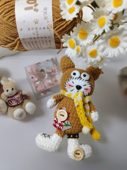 ตุ๊กตาแมวโครเชต์ "ถังหยวน"